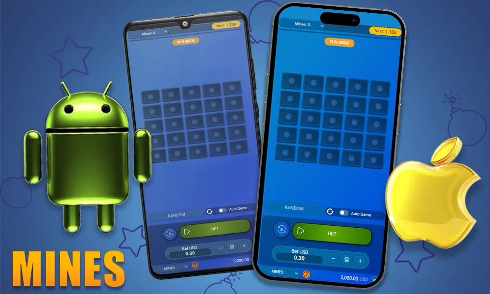 Mines mobile app
